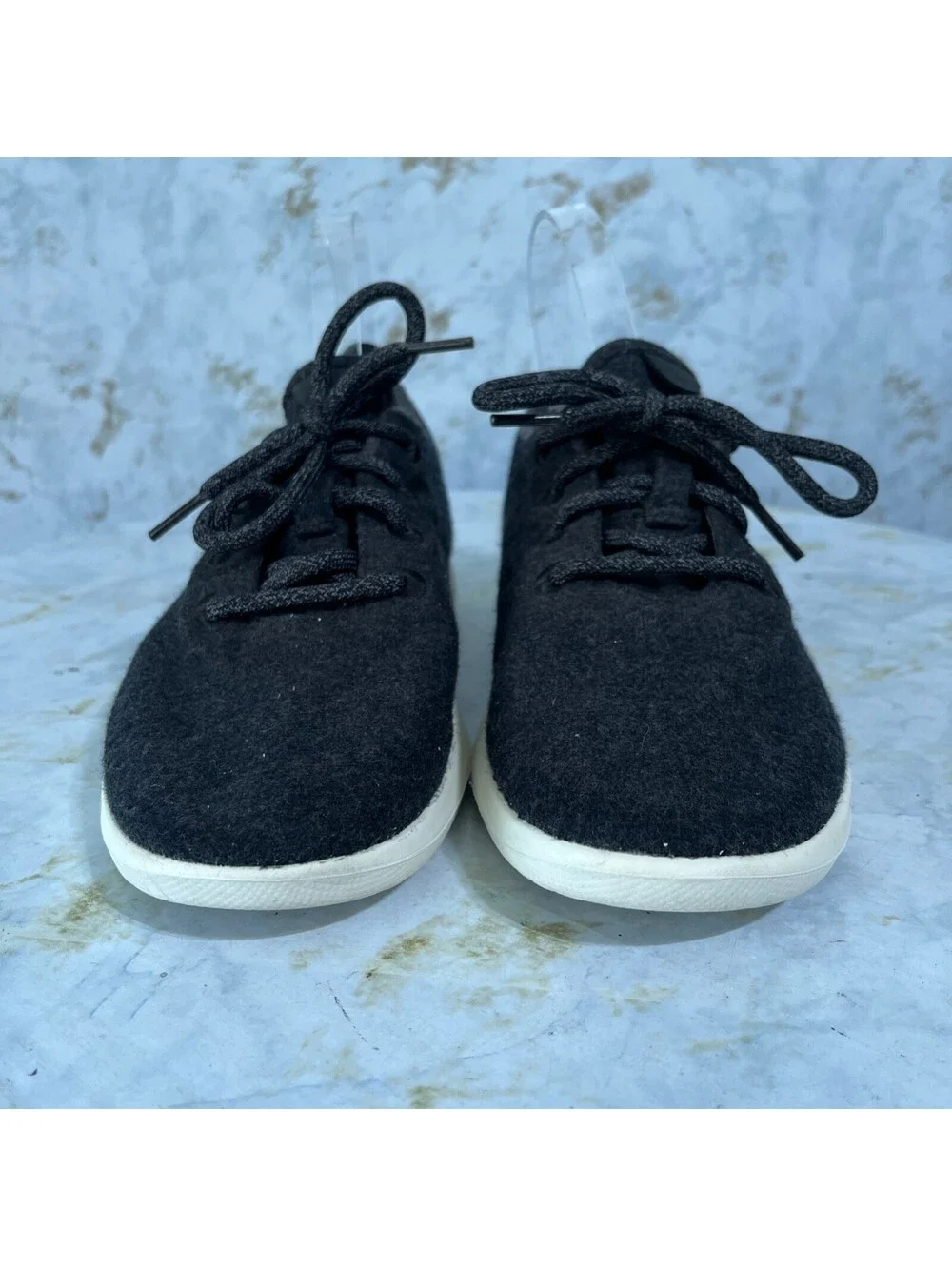 Allbirds Wool Runners Women's Size 8 Shoes Gray White Comfort Casual Sneakers